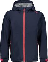 CMP - Girl's Jacket Fix Hood WP - Regenjas, blauw