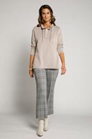 Ulla Popken Grote Maten sweatshirt, Dames, bruin, 