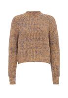 Cipo & Baxx Strickpullover in meliertem Design