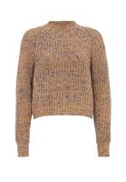 Cipo & Baxx Strickpullover in meliertem Design