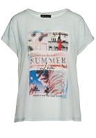 Decay T-Shirt mit glitzerndem Pailletten-Schriftzug