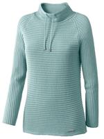 Pullover in blauw gemêleerd van heine