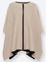 Poncho in beige van heine