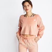 Adidas Originals Relaxed Risque Crew Neck - Dames Sweatshirts - Pink - 79% Katoen, 21% Polyester - 