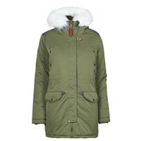 Schott Halflange parka met kap en rits