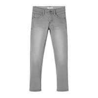 Name it Jeanshose Regular fit NKMSILAS , Bundweite SLIM grau 