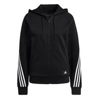 adidas Fleece 3 Stripes Full Zip Sportjas Dames