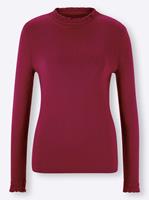 Pullover in bordeaux van Linea Tesini