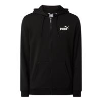 PUMA Essentials Small Logo Full-Zip Hoodie Herren puma black