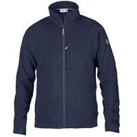 Buck Fleece Herren Fleecejacke dunkelblau Gr. S