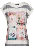 Decay T-Shirt mit romantischem Frontprint