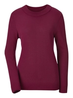 Your Look... for less! Dames Pullover bordeaux Größe