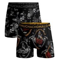 Muchachomalo 2 stuks Cotton Stretch Gangsta Paradise Boxer 