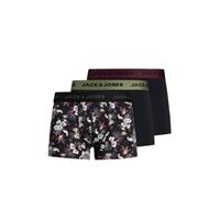 Jack & Jones 3-Pack heren boxershorts - Microfiber heren ondergoed - Jac Flower