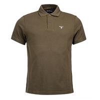 Barbour Heren polo Tartan Pique Olive