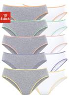 Petite fleur Bikinibroekje van elastisch katoen (set, 10 stuks)