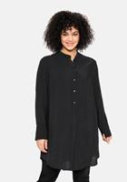 Sheego Longbluse, mit Raffung am Rückenteil