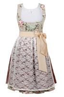 Edelnice Midi Dirndl 2-teilig Blumen exclusive