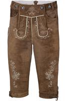 Edelnice Trachtenlederhose Kniebundhose Hannes mittelbraun