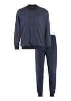 Schiesser Schiesser Pyjama Long 159620 darkblue 62/5XL