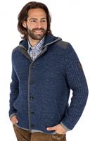 Strickjacke NABOR blau-mix