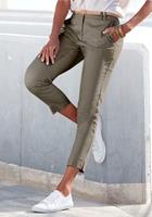 Vivance Chino in klassiek basic model (Met riem in leer-look)