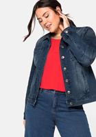 Sheego Jeansjacke, in modisch kurzer Form