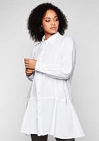 Sheego Longbluse, mit ausgestelltem Saum