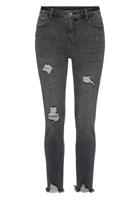 Buffalo Destroyed-Jeans mit ausgefranstem Beinabschluss