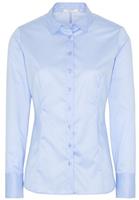 Eterna Overhemdblouse met kentkraag, model 'Favi'