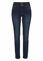 Arizona Slim fit jeans Svenja - band met opzij elastische inzet High Waist