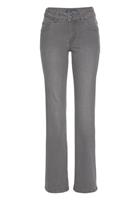 Arizona Bootcut jeans Tailleband met zij-elastiek inzet hoge taille, bootcut, met stretch, klassieke 5-pocket-stijl