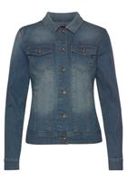 Arizona Jeansjacke, in klassischer Form mit Elastan-Anteil