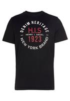 H.I.S Rundhalsshirt mit Markenprint