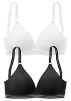 Petite fleur Soft-bh zonder beugels, in een mooie driehoeksvorm (2-delig, Set van 2)