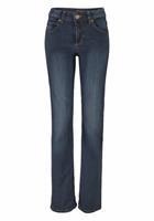 Arizona Bootcut-Jeans "Bund mit seitlichem Gummizugeinsatz", High Waist