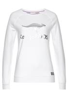 Kangaroos Sweater mit großem Label-Print vorne