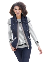 Gilet in marine van heine