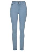 Arizona Skinny-fit-Jeans »Ultra Stretch« High Waist mit offenem Saum