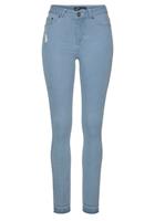 Arizona Skinny fit jeans Ultra Stretch Highwaist met open zoom