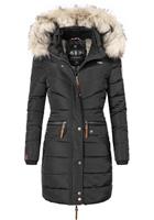 Navahoo Steppmantel »Paula« stylischer Winter Parka m. edlem Fellimitat