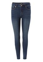 Aniston CASUAL Skinny fit jeans regular waist - met gerafelde voetzoom