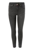 Aniston CASUAL Skinny-fit-Jeans regular waist - mit ausgefransten Beinabschluss