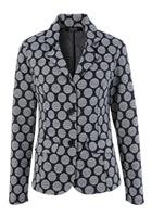 Aniston SELECTED Jerseyblazer mit gestreiften Punkten - NEUE KOLLEKTION