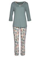 Lascana Pyjama met gedessineerde broek (2-delig, 1 stuk)