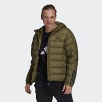 Adidas performance Winterjacke »Itavic 3-Streifen Midweight Hooded Jacke«