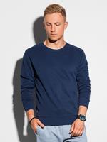 Ombre Sweater heren effen | Navy | Basic | Italian-Style.nl, 