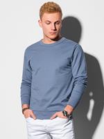 Ombre - Heren Sweater - Lichtblauw - Zachte Stof - Ronde Hals