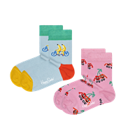 Happy Socks 2-pack Kids Fruit Mates Socks