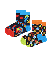 Happy Socks 2-pack Kids Spacetime Socks